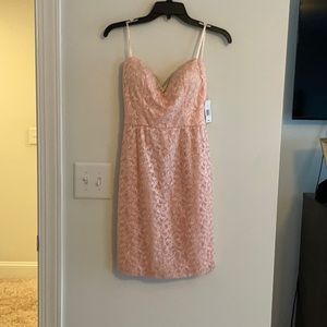 Blush pink. Size 3. Wedding Party dress